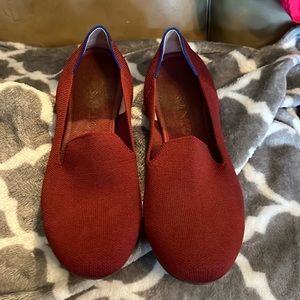 Maroon loafers